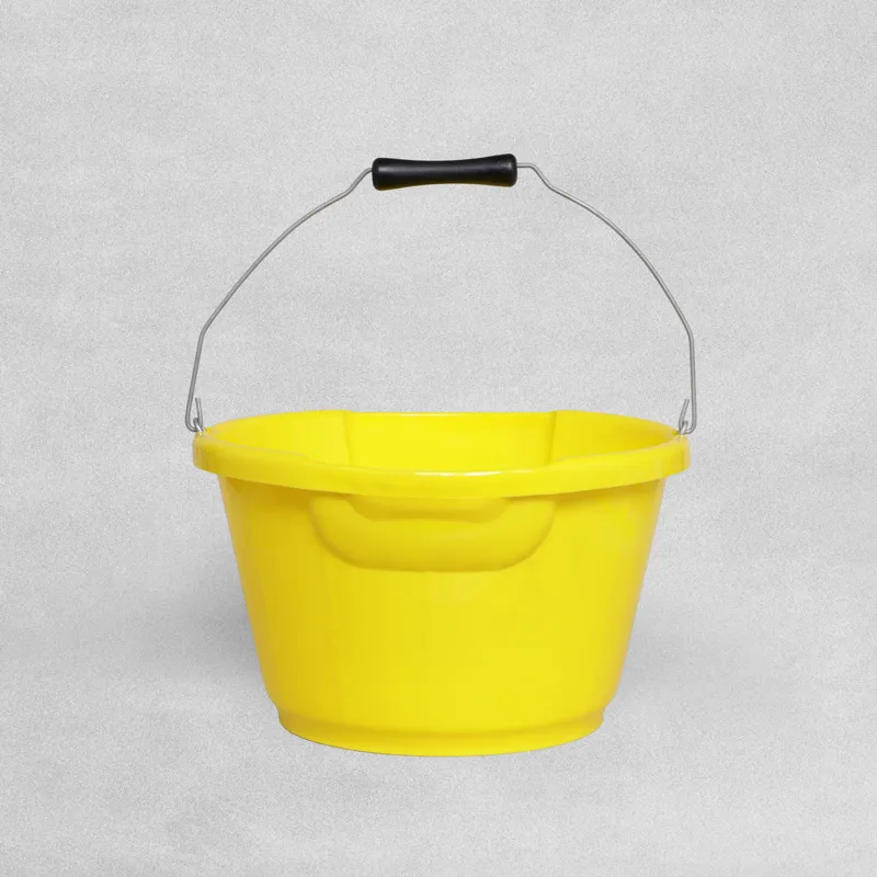 Red Gorilla Plas Shallow Bucket - 10 Litres - Yellow-4