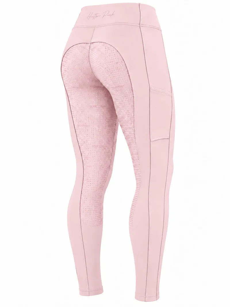 Hatton Park Orleton Riding Tights - Ballerina Pink-1