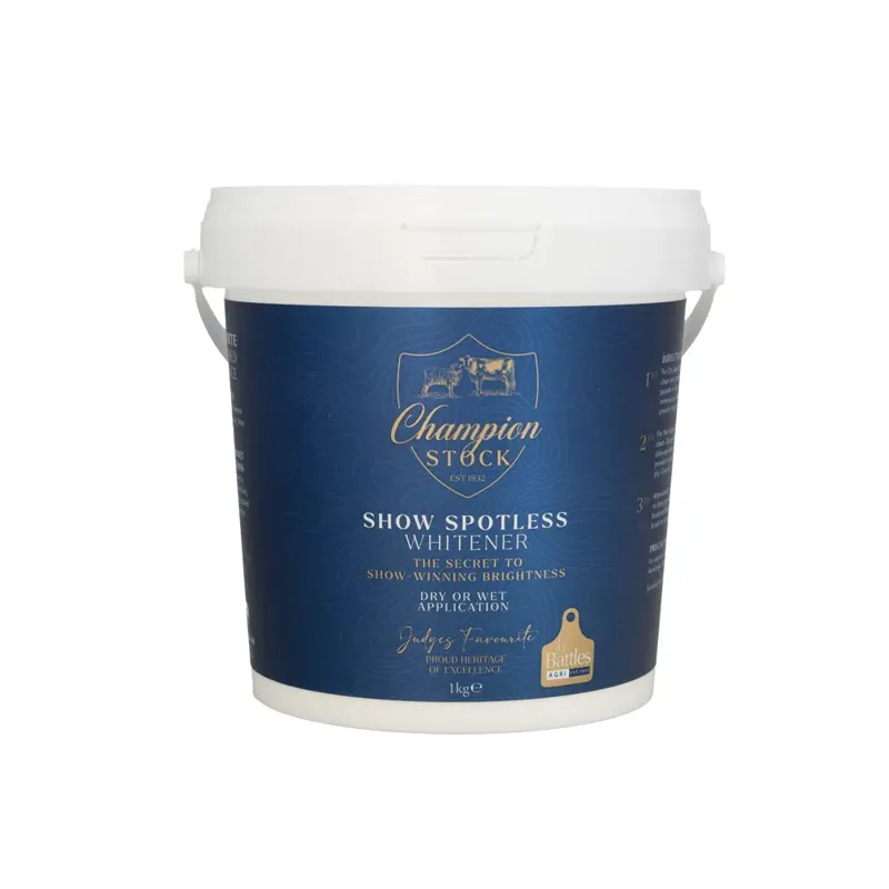 Champion Stock Show Spotless Whitening Powder