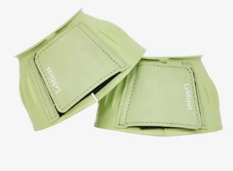 LeMieux Rubber Bell Boots - Macaron