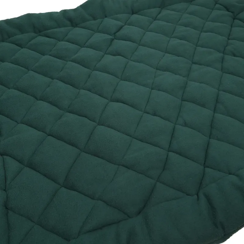 Benji and Flo Essential Fleece Dog Bed - Green-2