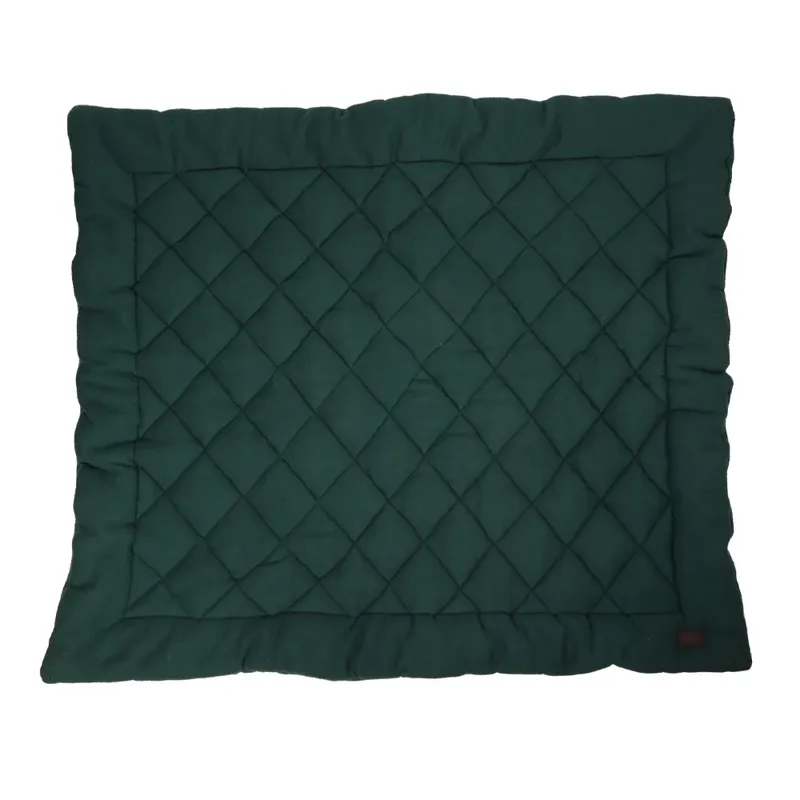 Benji and Flo Essential Fleece Dog Bed - Green