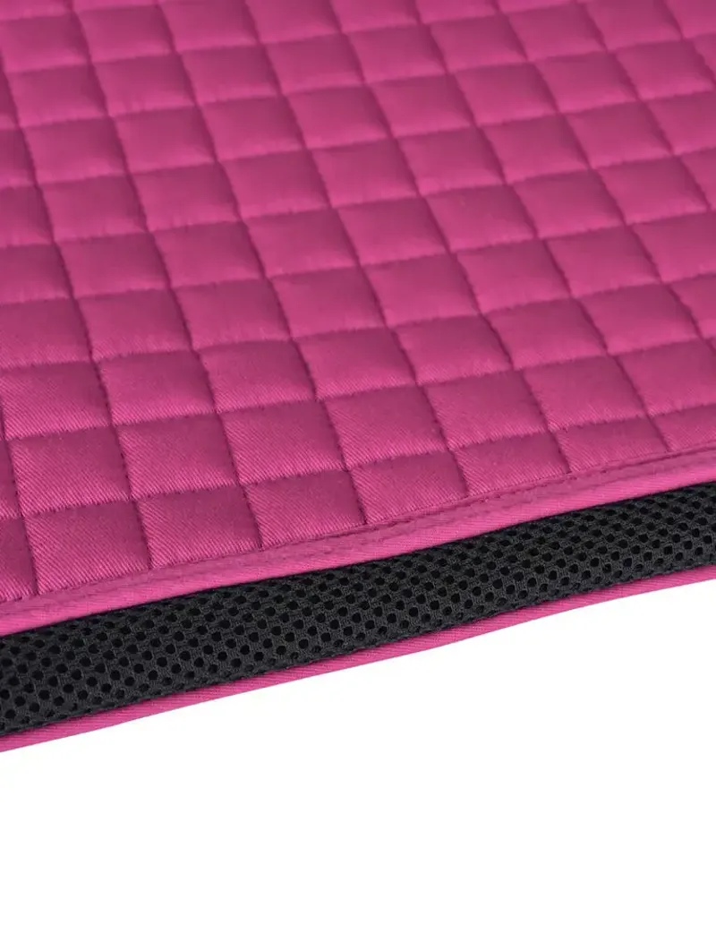 WeatherBeeta Prime Air-Tec Dressage Saddle Pad - Bright Magenta-3