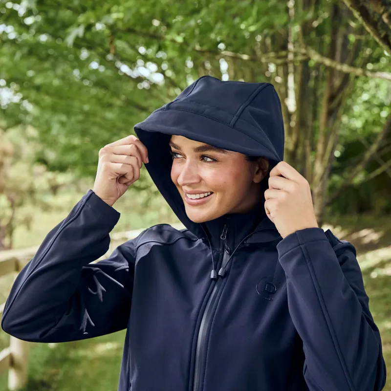 Dublin Bonded Ladies Showerproof Jacket - Navy-9