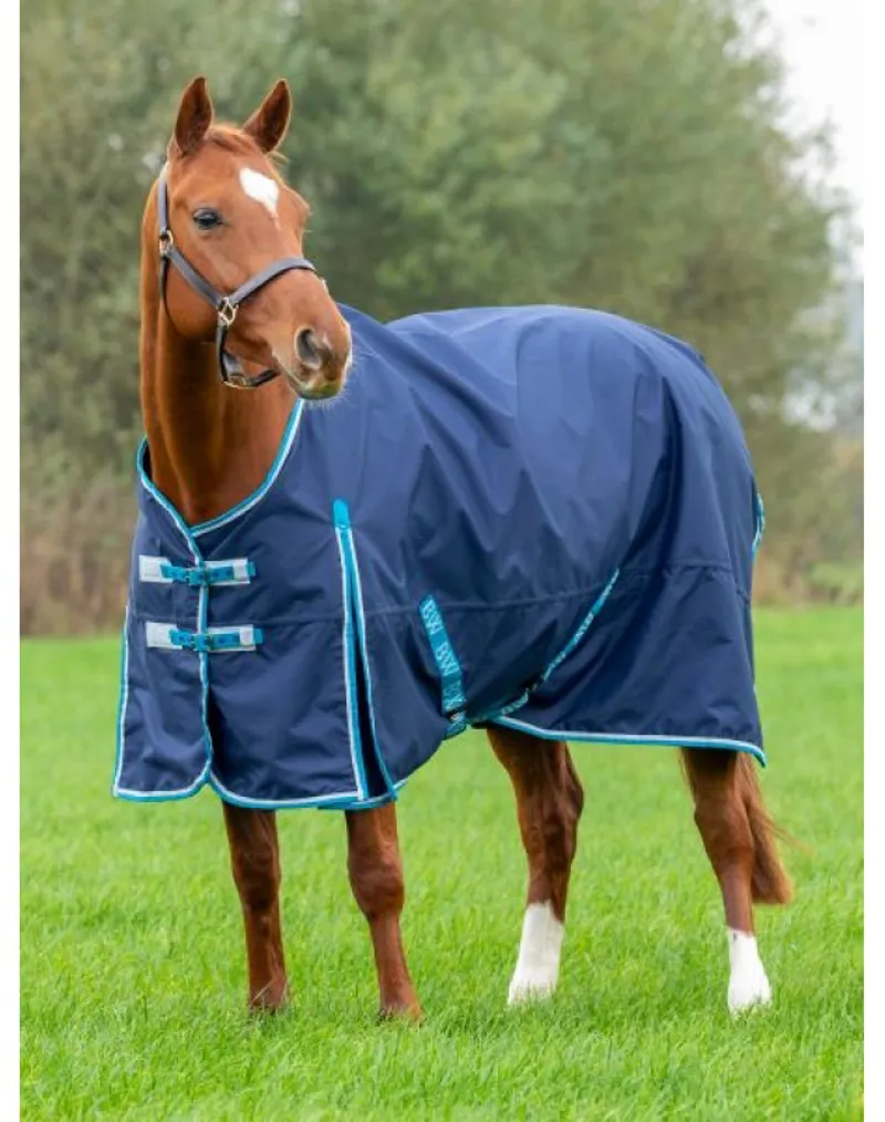 Shires Bridleway Ontario Lite 0g Turnout Rug - Navy