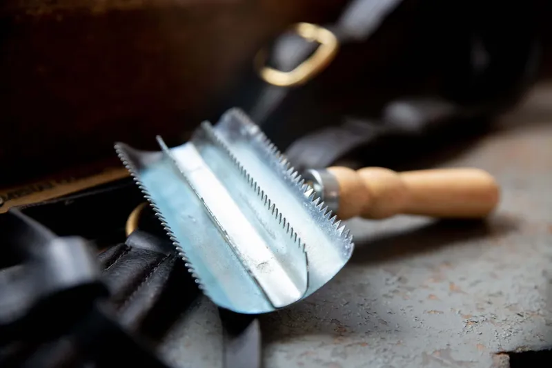 Smart Grooming Metal Curry Comb-1