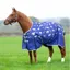 Shires Bridleway Ontario Lite 0g Turnout Rug - Navy Horse