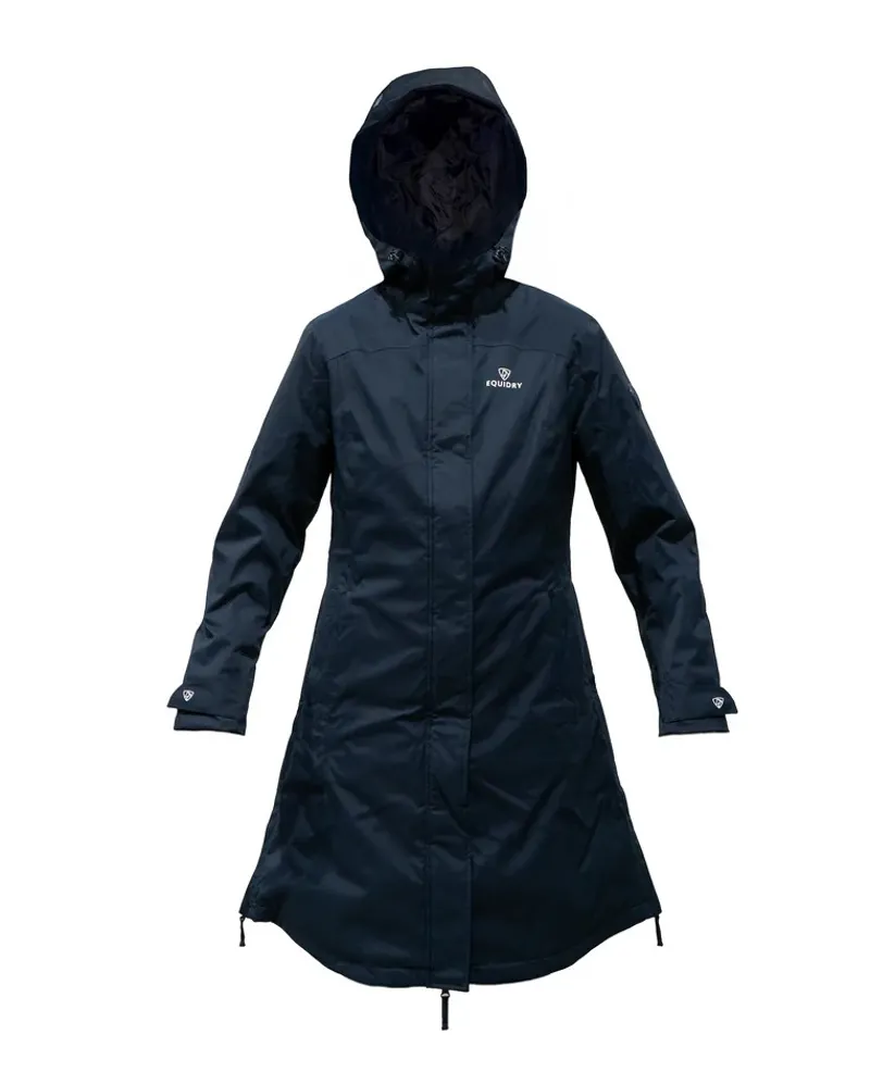EQUIDRY BRONTE Ladies Fitted Waterproof Jacket - Navy