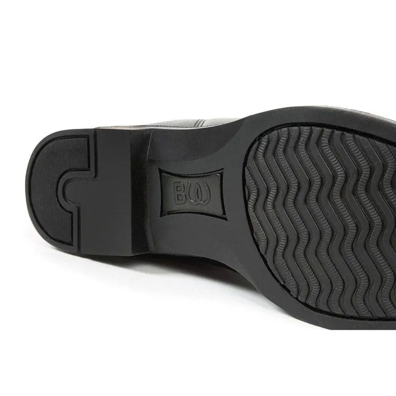 Bridleway Leather Childs Jodhpur Boots - Black - 3/35-4