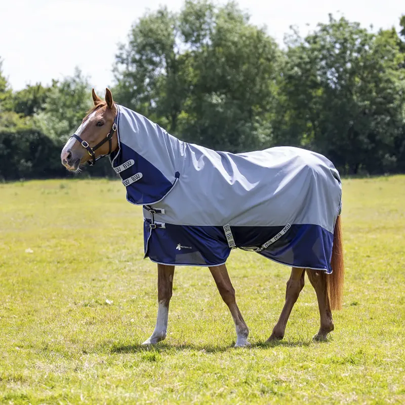 Bridleway Metabug Waterproof Fly Combo Rug - Grey