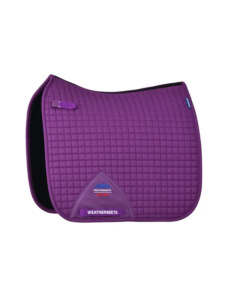 WeatherBeeta Prime Air-Tec Dressage Saddle Pad - Violet