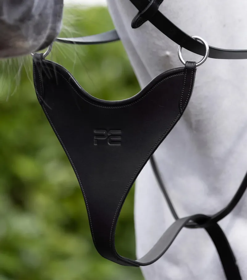 Premier Equine European Bib Martingale - Black