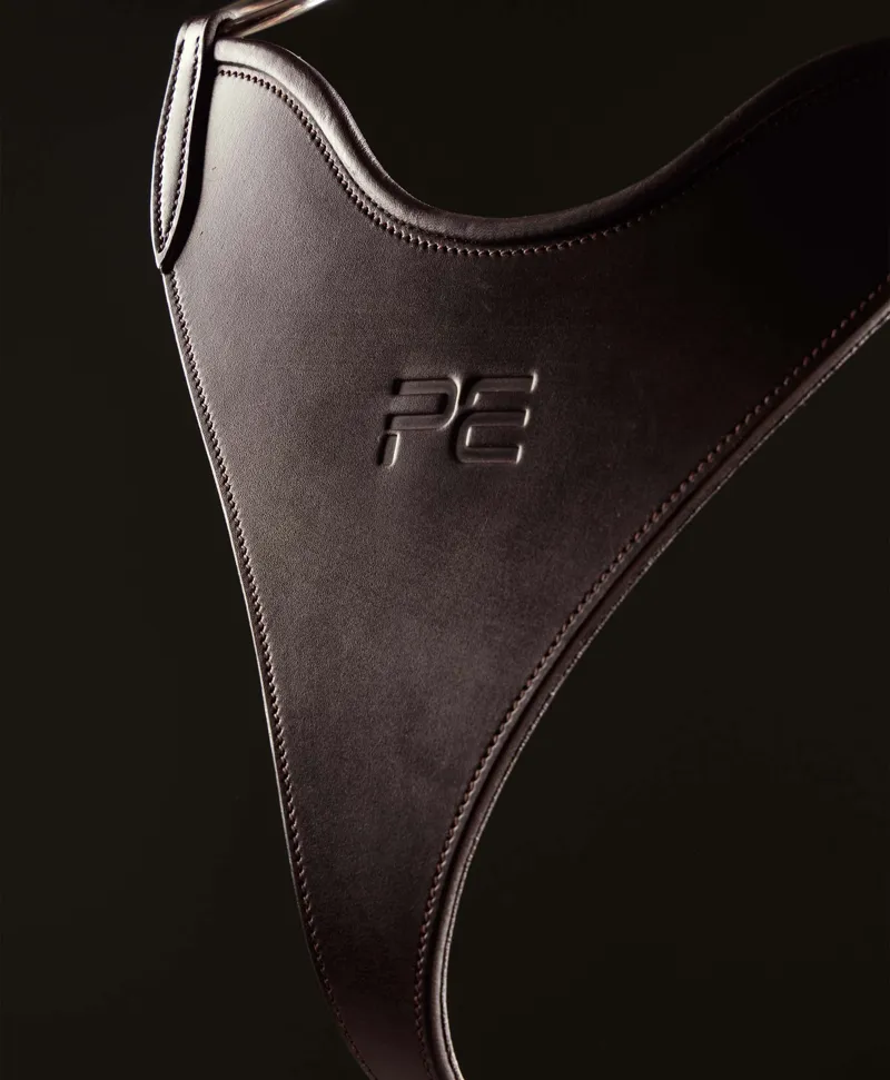 Premier Equine European Bib Martingale - Dark Havana-4