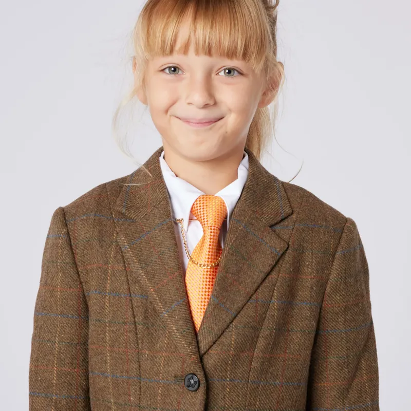 Cameo Junior Tweed Jacket - Moss-1