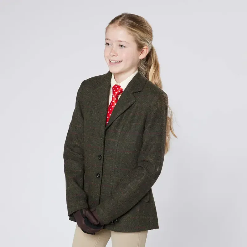 Cameo Junior Tweed Jacket - Seaweed-1