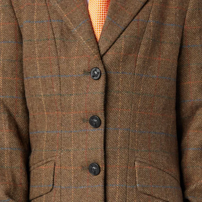 Cameo Junior Tweed Jacket - Moss-3