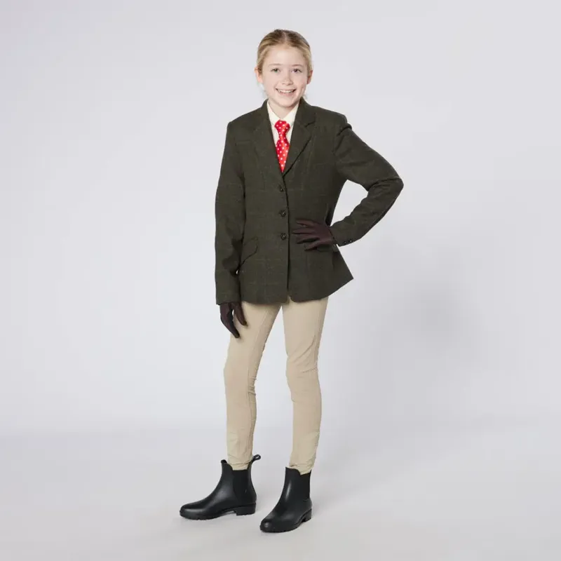 Cameo Junior Tweed Jacket - Seaweed-4