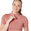 Cameo Ladies Short Sleeve Baselayer - Dusky Pink