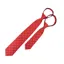 Cameo Adults Zip Show Tie - Red - One Size