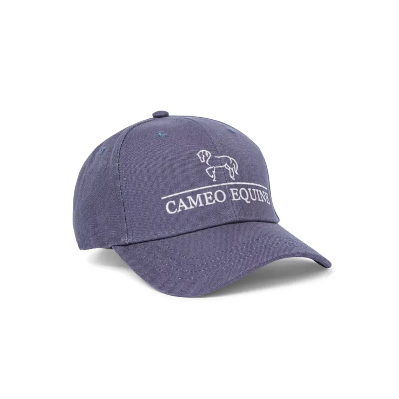 Cameo Baseball Cap - Navy - One Size-2