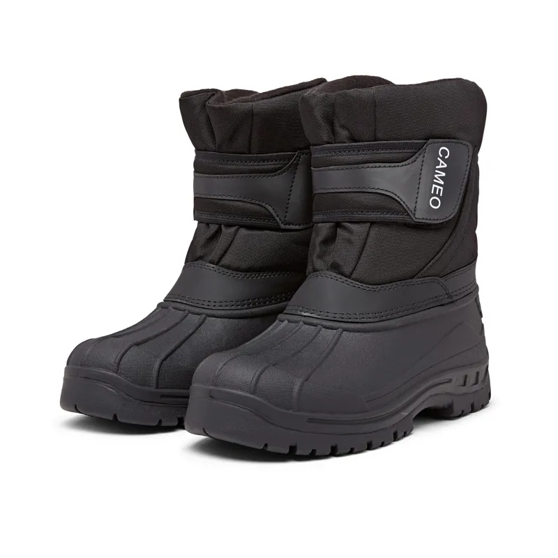 Cameo Mucker Boot - Black