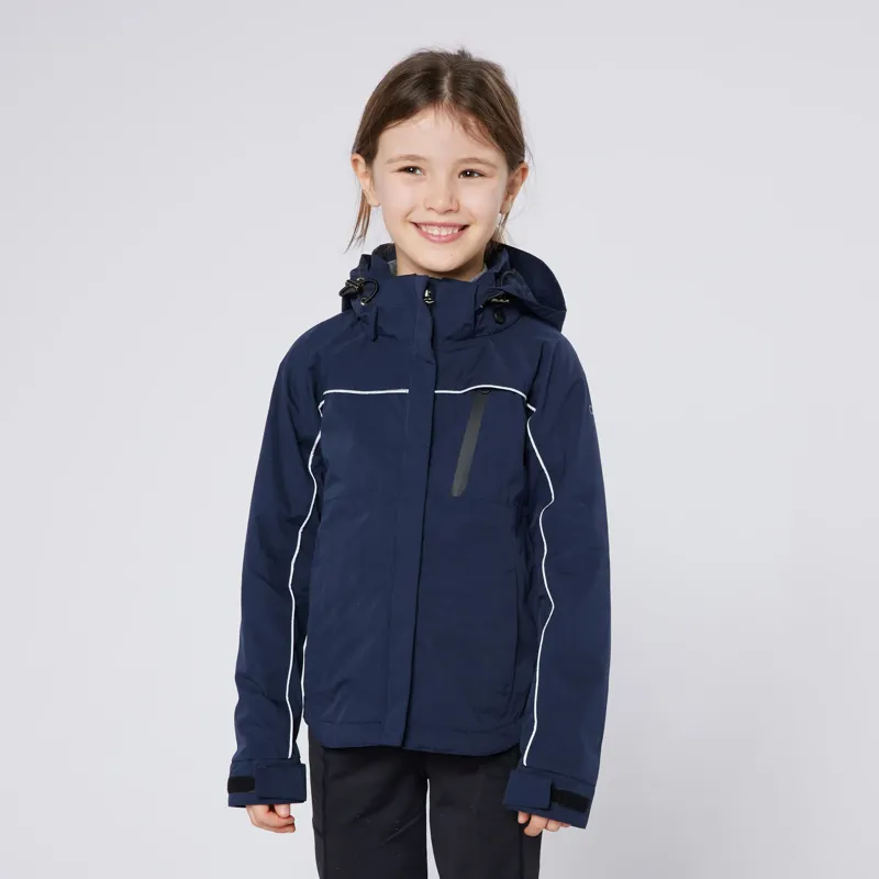 Cameo Junior Riding Jacket - Navy-1