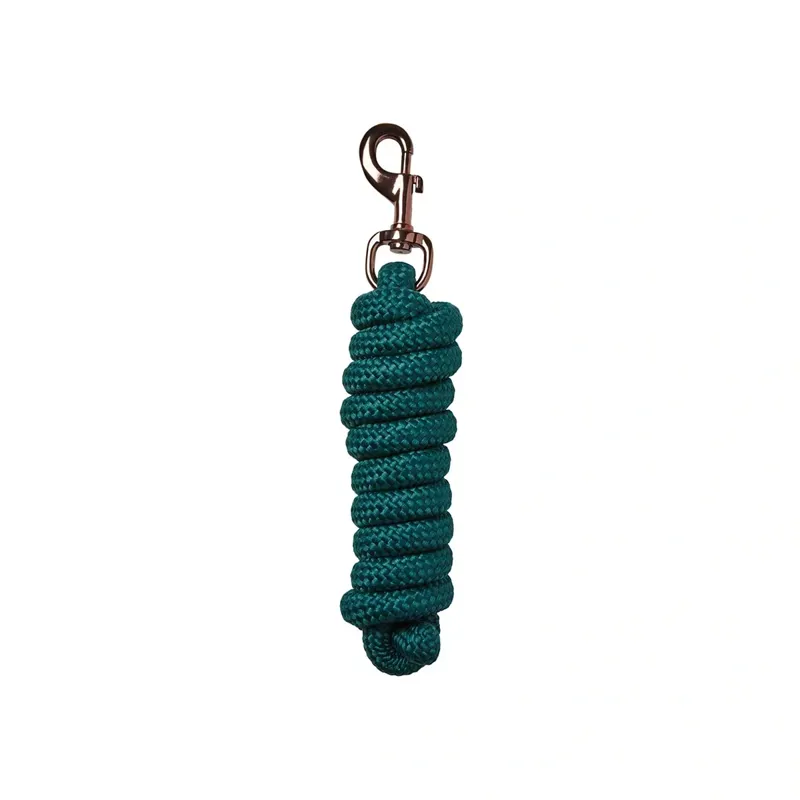 Cameo Suede Elite Headcollar and Leadrope - Evergreen-1