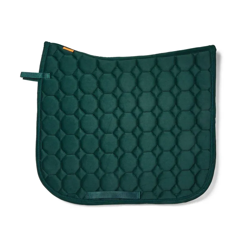 Cameo Suede Dressage Saddlecloth - Evergreen