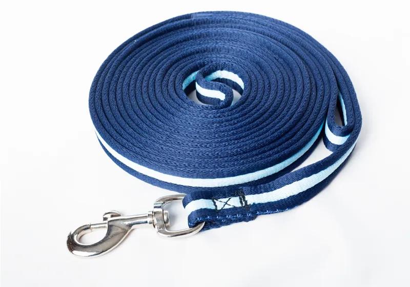 Cameo Lunge Line - Navy/Sky Blue - 24ft
