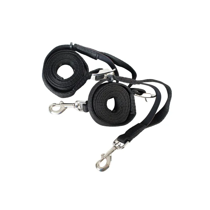 Cameo Side Reins - Black - One Size