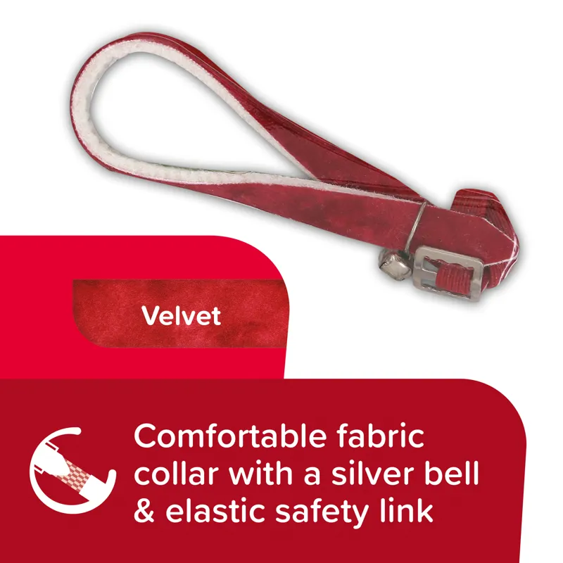 Beaphar Velvet Soft Cat Flea Collar - 30cm-3