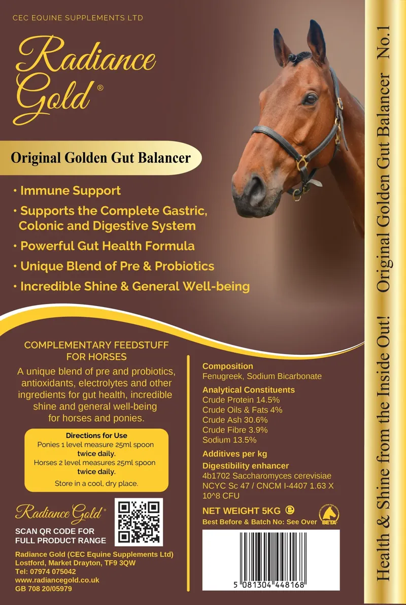 CEC Equine Supplements Radiance Gold-2