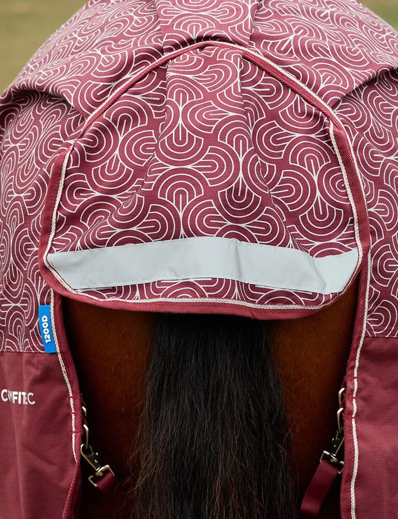 WeatherBeeta Comfitec Limited Edition 220g Turnout Combo Rug - Bit Print-3