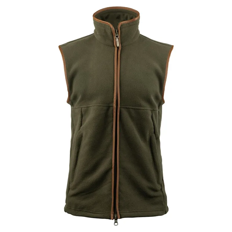 Jack Pyke Countryman Men's Fleece Gilet - Dark Olive