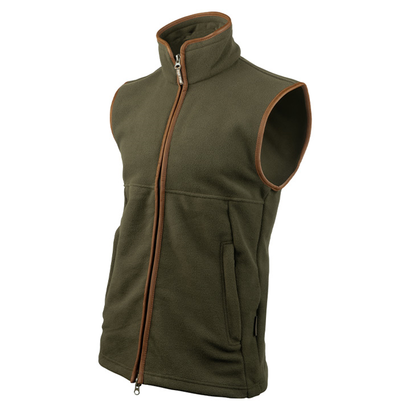 Jack Pyke Countryman Men's Fleece Gilet - Dark Olive-2