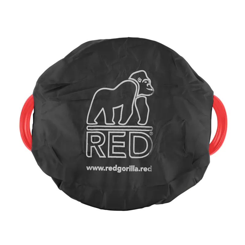 Red Gorilla Single Tub Cover - Black