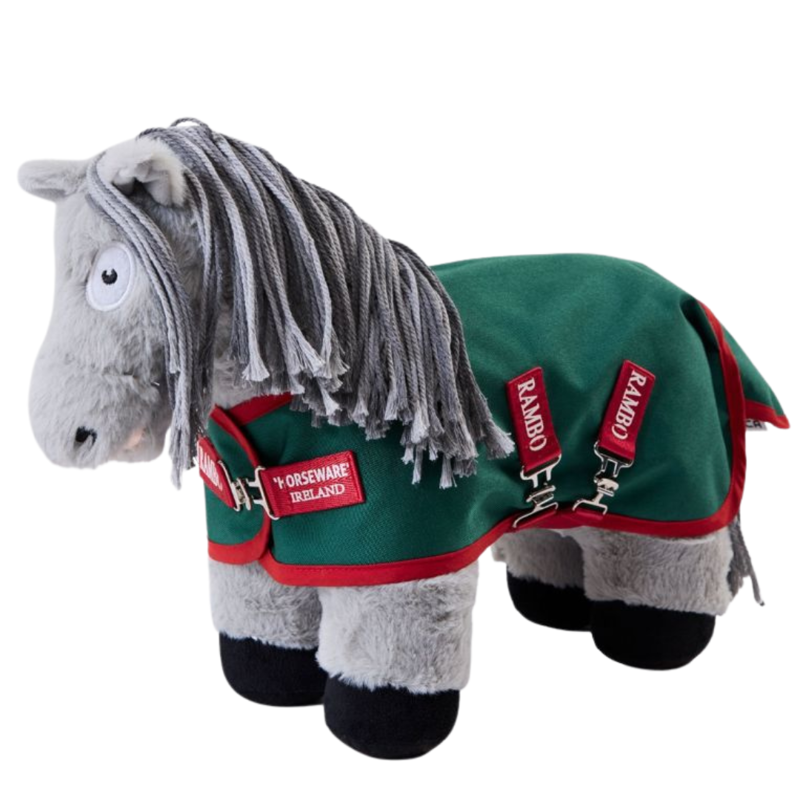 Crafty Ponies x Rambo Original Turnout Rug - Green/Red