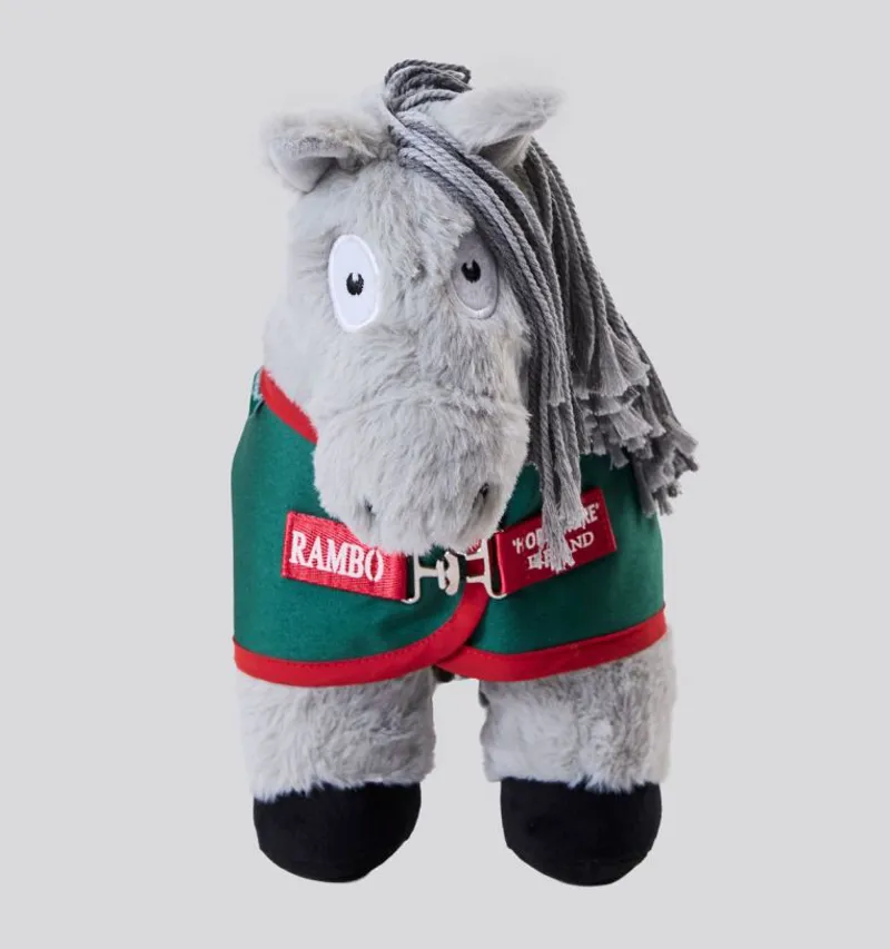 Crafty Ponies x Rambo Original Turnout Rug - Green/Red-1