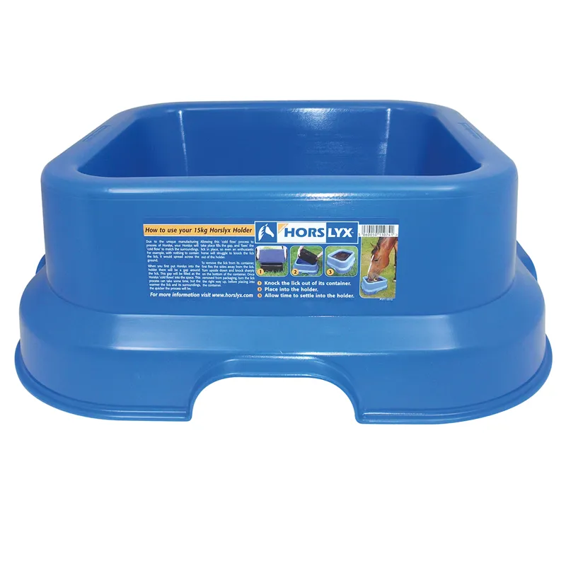 Horslyx 15kg Lick Holder - Blue