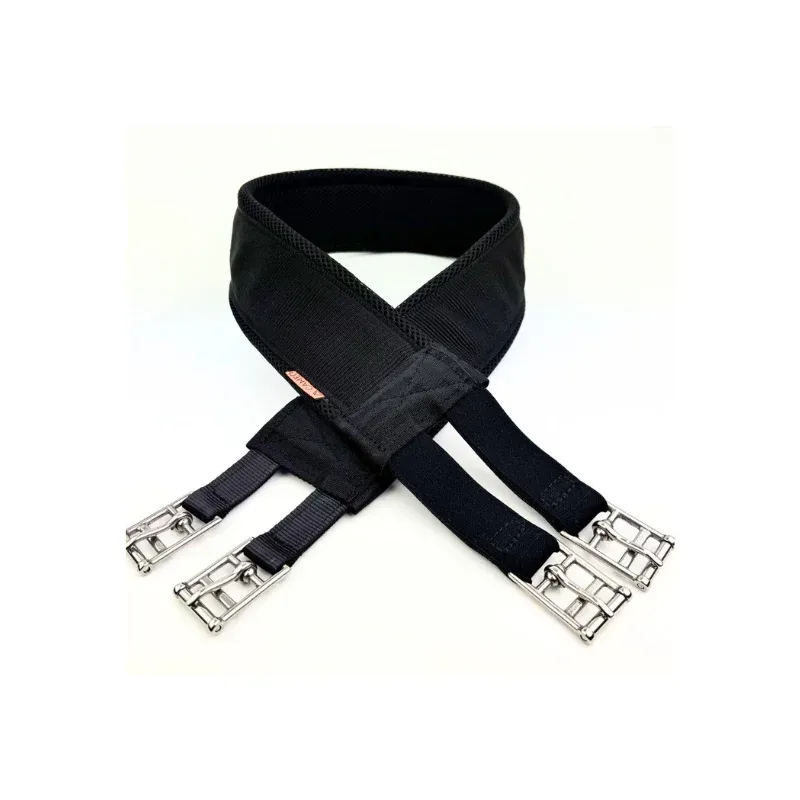Cameo Air Girth - Elastic One End - Black