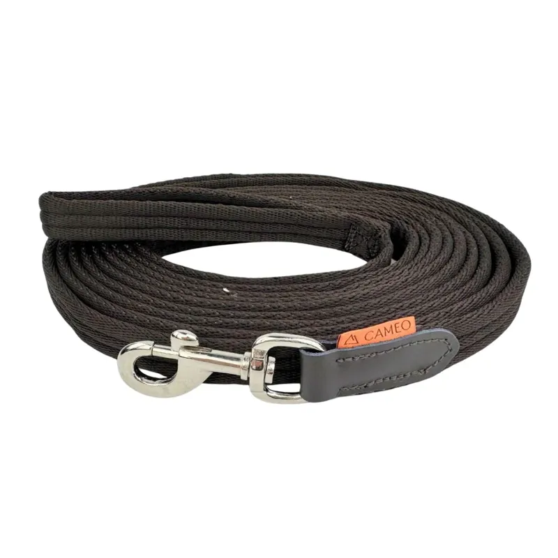 Cameo Lunge Rein - Brown - 24ft