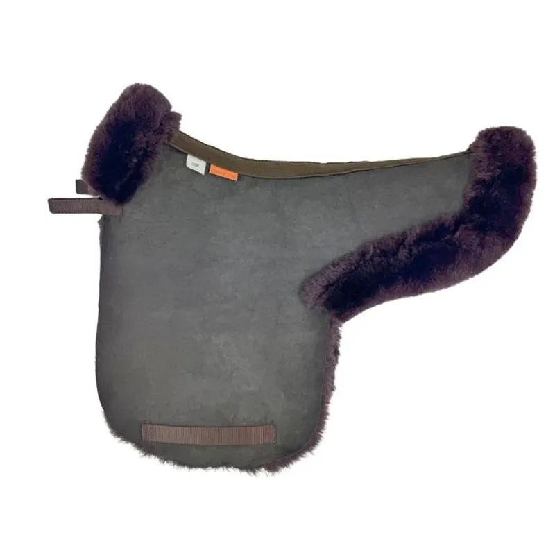 Cameo Lambswool Numnah - Working Hunter - Brown-1