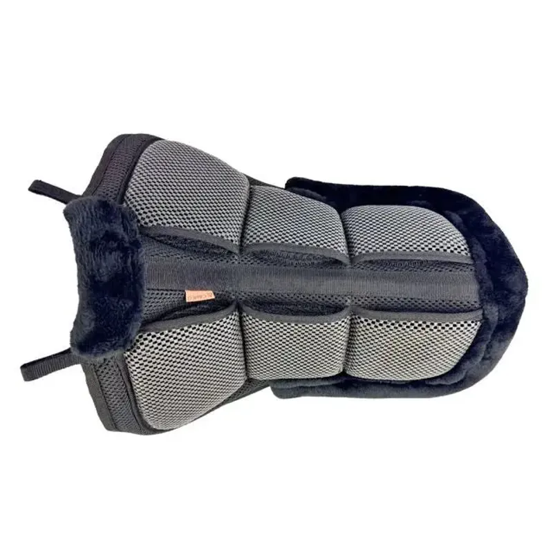 Cameo Lambwool Multi Riser - Dressage - Black-1