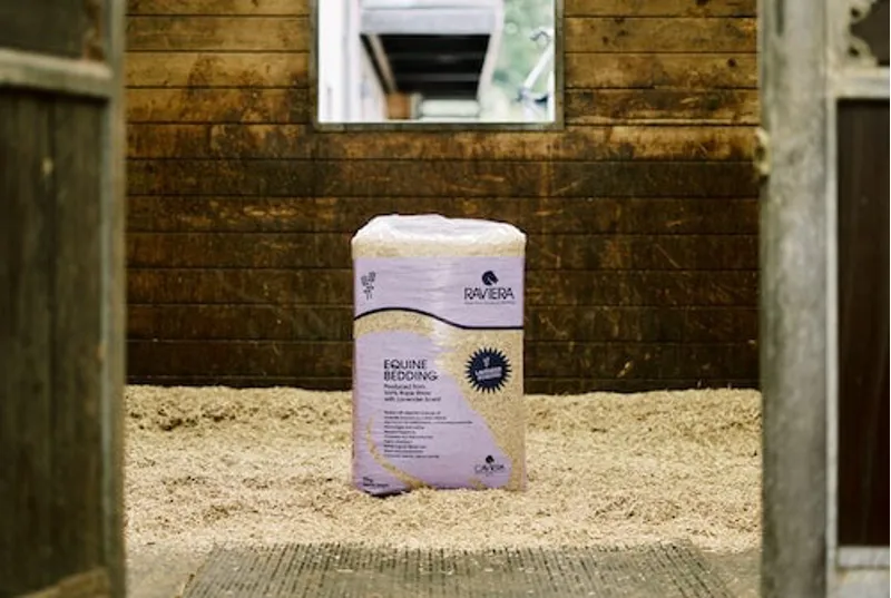 Caviera Raviera Rape Straw Bed Lavender - 20kg-1