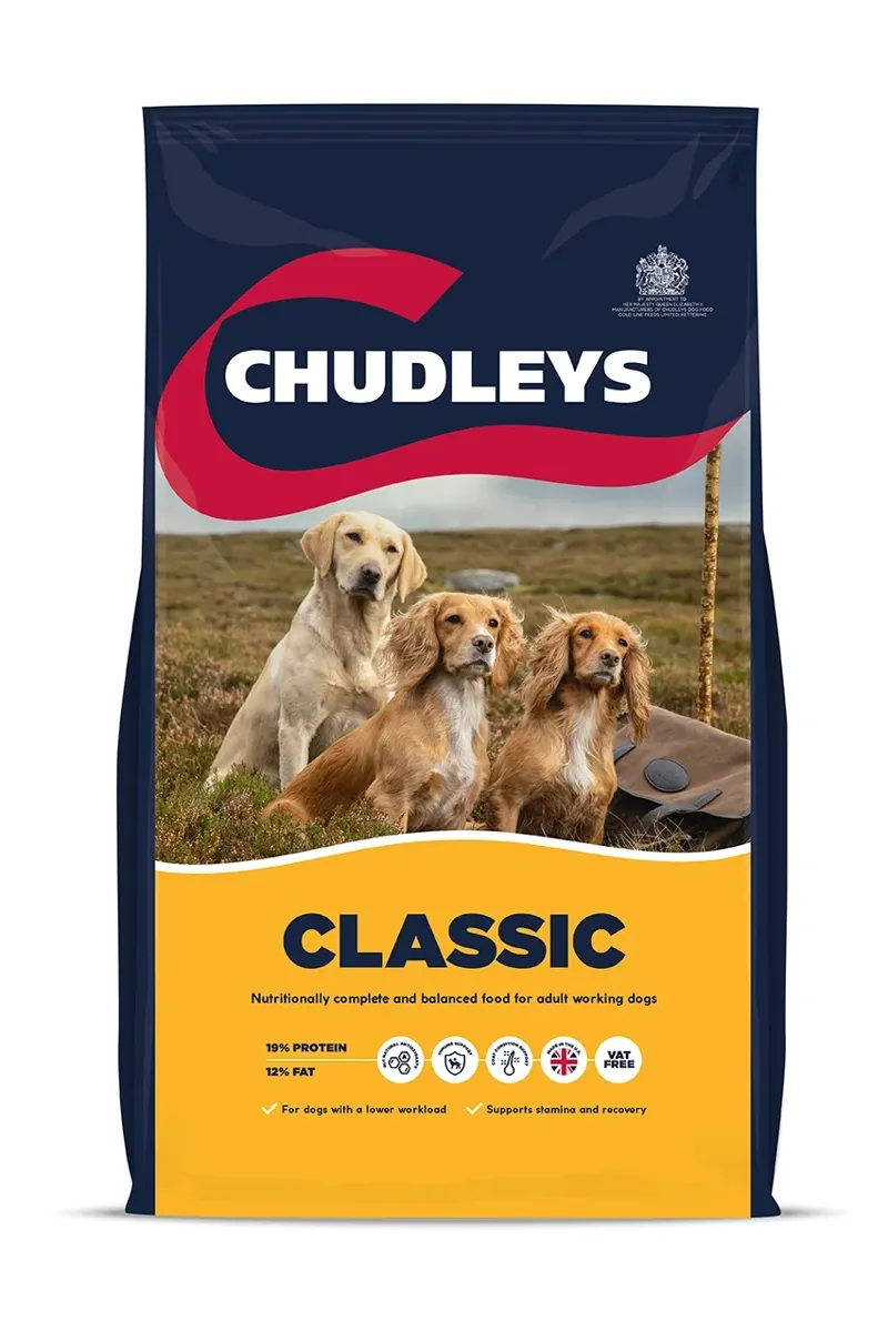 Chudleys Classic Adult Working Dog Food - 14kg