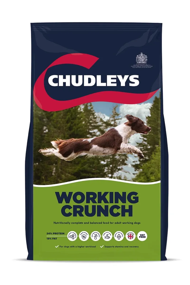 Chudleys Working Crunch Adult Working Dog Food - 14kg