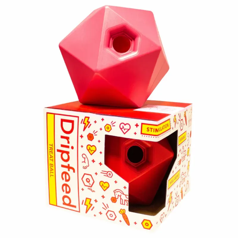 Red Gorilla Dripfeed Treat Ball - Red-2