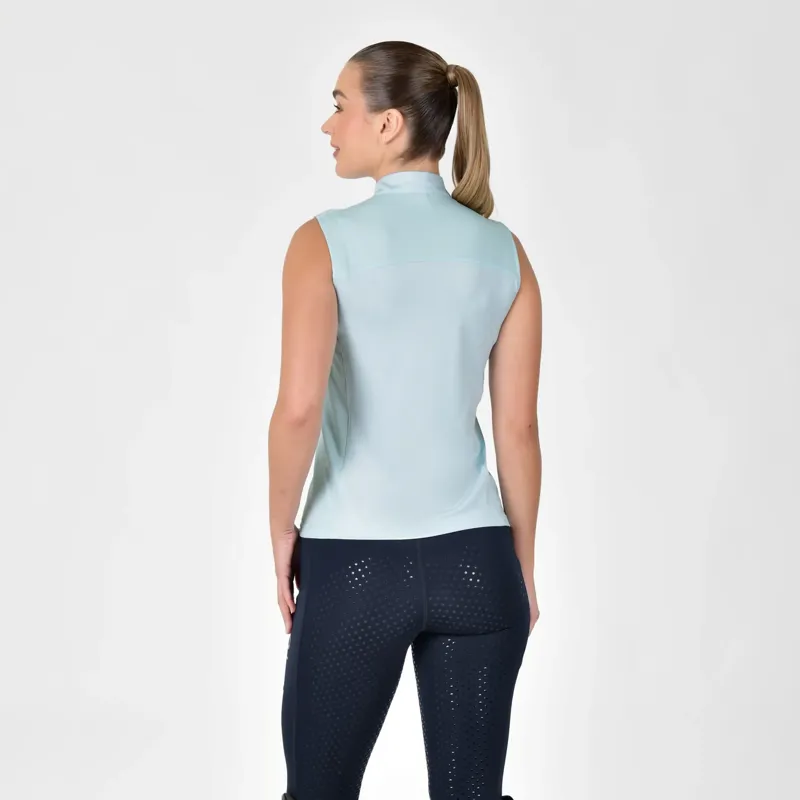 Dublin Breathable Ladies Sleeveless Top - Sky Blue-2