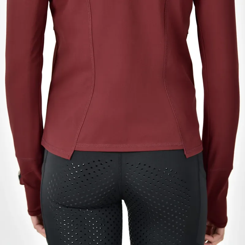 Dublin Versatile Ladies Fitted Zip Through Jacket - Cabernet-5