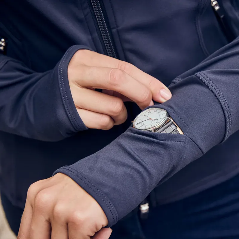 Dublin Versatile Ladies Fitted Zip Through Jacket - Navy-5